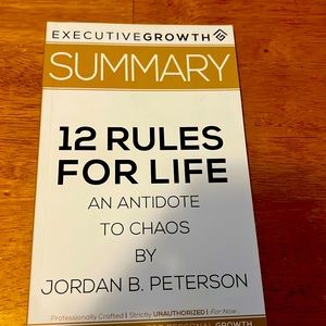 12 Rules For Life by Jordan B. Peterson